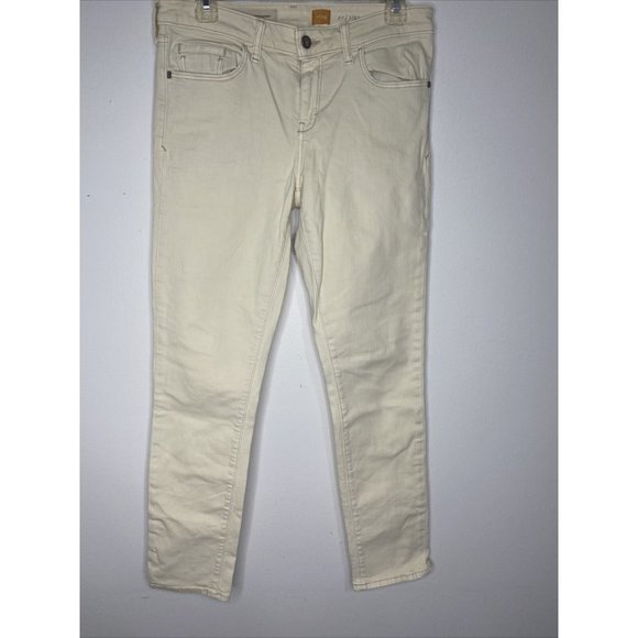 Pilcro & the Letterpress Anthropologie High Rise Denim Jeans Sz 29 Fit Stet Ercu - Picture 1 of 12